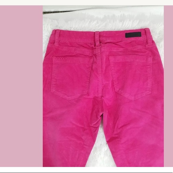 BLANK NYC WOMEN'S SKINNY VELOUR JEANS PANTS PINK - Picture 4 of 5